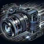 "Close-up of the Nikon Z5 II camera showcasing its sleek design and newly integrated EXPEED 7 processor, highlighting features for advanced photography enthusiasts"