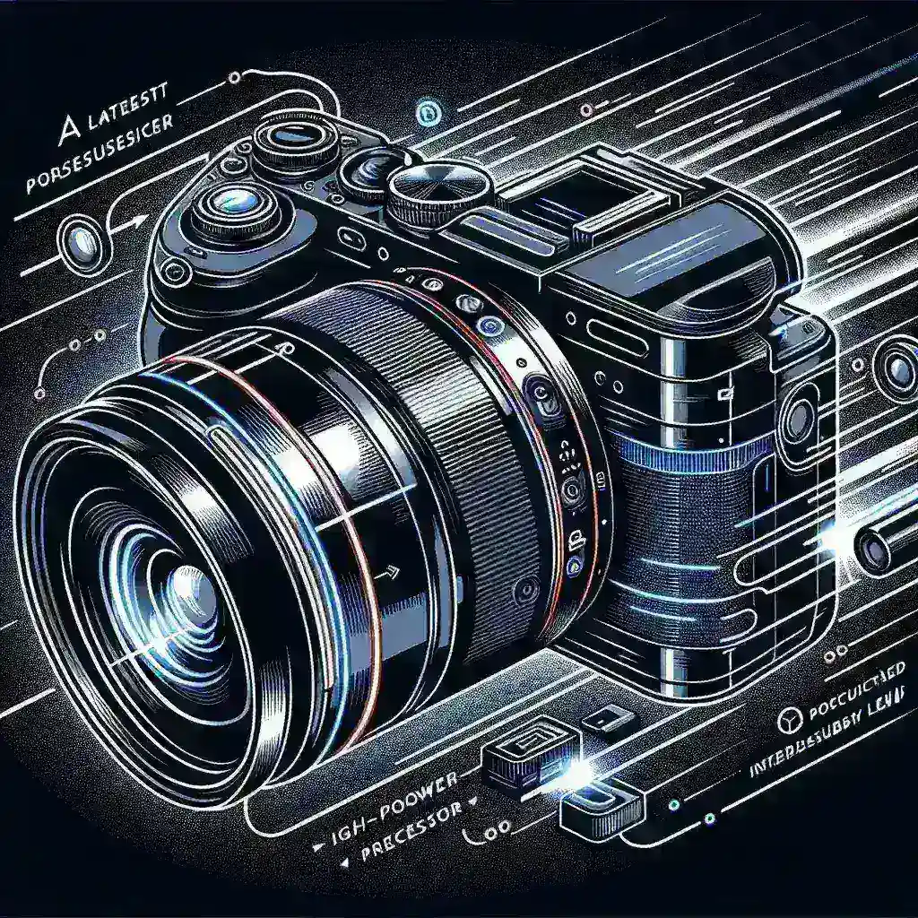 "Close-up of the Nikon Z5 II camera showcasing its sleek design and newly integrated EXPEED 7 processor, highlighting features for advanced photography enthusiasts"