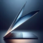 "Leaked image of Dell Latitude 9550 ultra-slim business laptop showcasing sleek design and premium features, highlighting its portability and professional appeal."