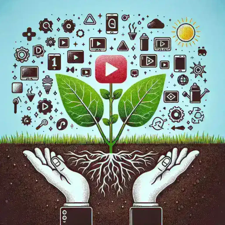 "Step-by-step guide on how to grow your YouTube channel organically with effective strategies, including content creation, audience engagement, and optimizing video SEO."